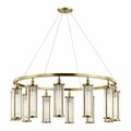 Hudson Valley Marley 12 Light Pendant 9142-AGB